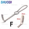 Dental Retractor Cheek Tissue Surgery Retractor Kocher-Langenbeck Retractor  Stainless Steel Surgical Instruments 3