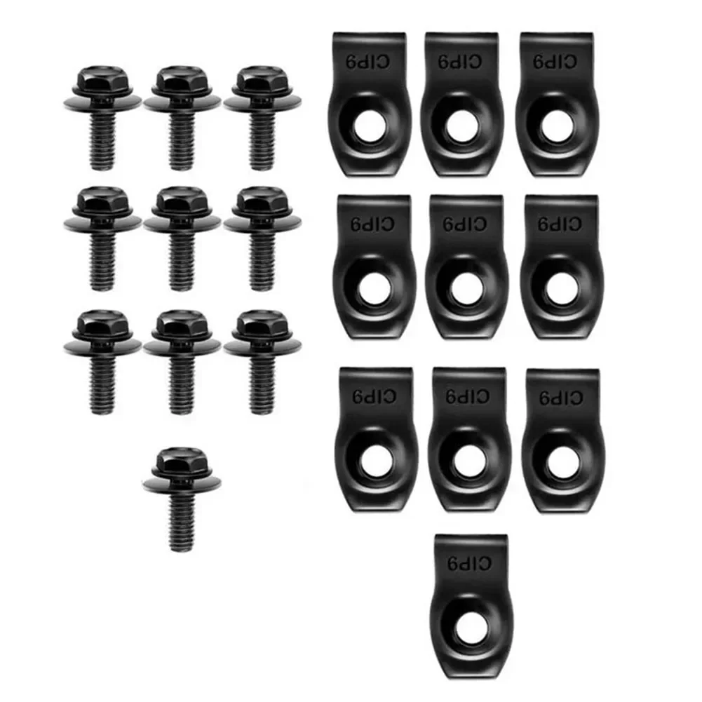 

Push Clips U-Nuts Clip Kit For Car Engine Under Cover Splash Shield Body Bumper Fender Push Clips U-Nuts Clip Kit
