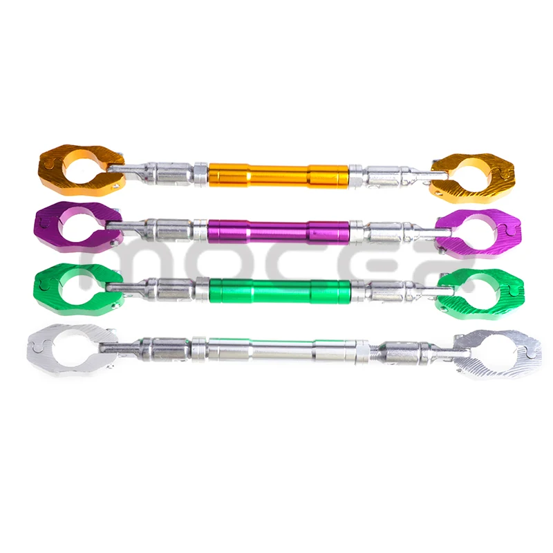 Universal Motorcycle Handlebar Reinforcement and Decorative Balance Cross Bar Accessory