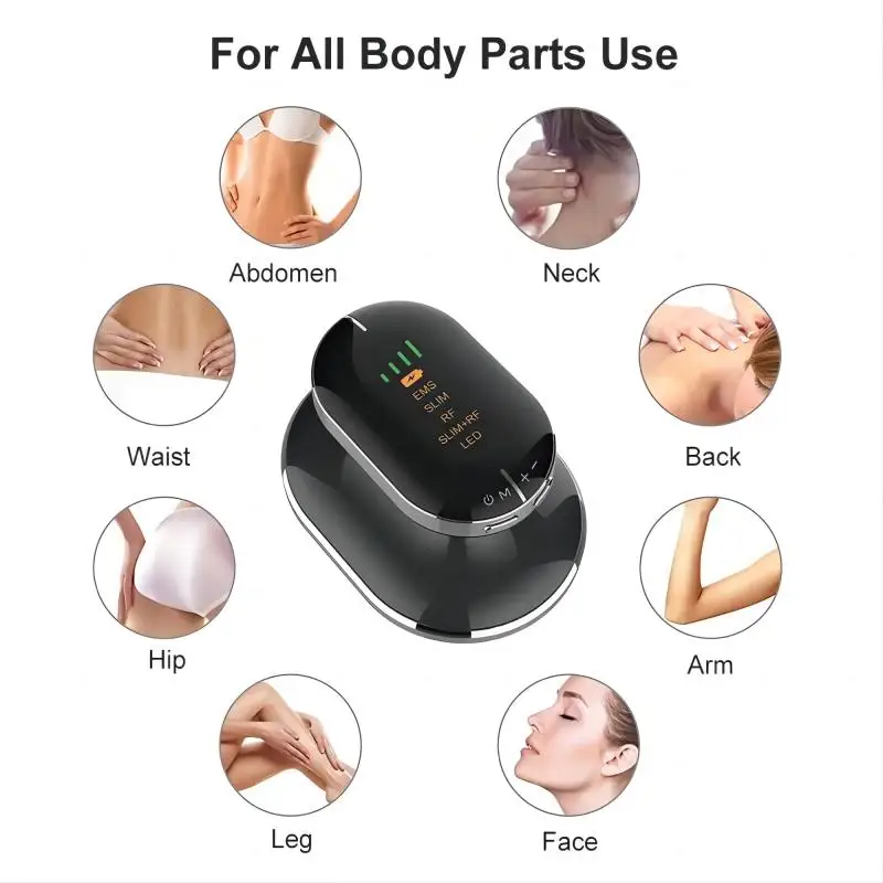 4 in 1 Cellulite Massager Remover Body Sculpting Machine Cordless Electric Body Slimming Massage for Belly Waist Arm Leg Butt - Image 3