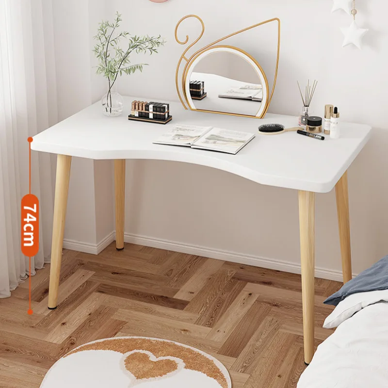 Home Office Adult Desktop Computer Desk Modern Simple Workbench Student Study Writing Household Solid Wood Leg Table computer desk