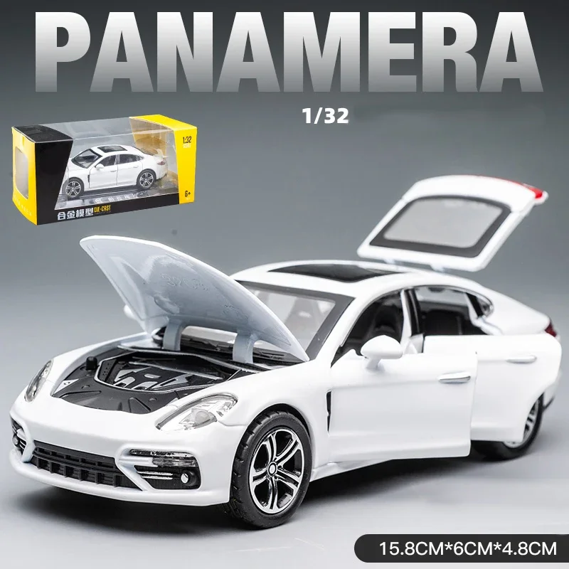1:32 Porsche Panamera Handmade Metal Simulation Car Model For Model Car Simulation Vehicle Children's Boy Toy Car 3