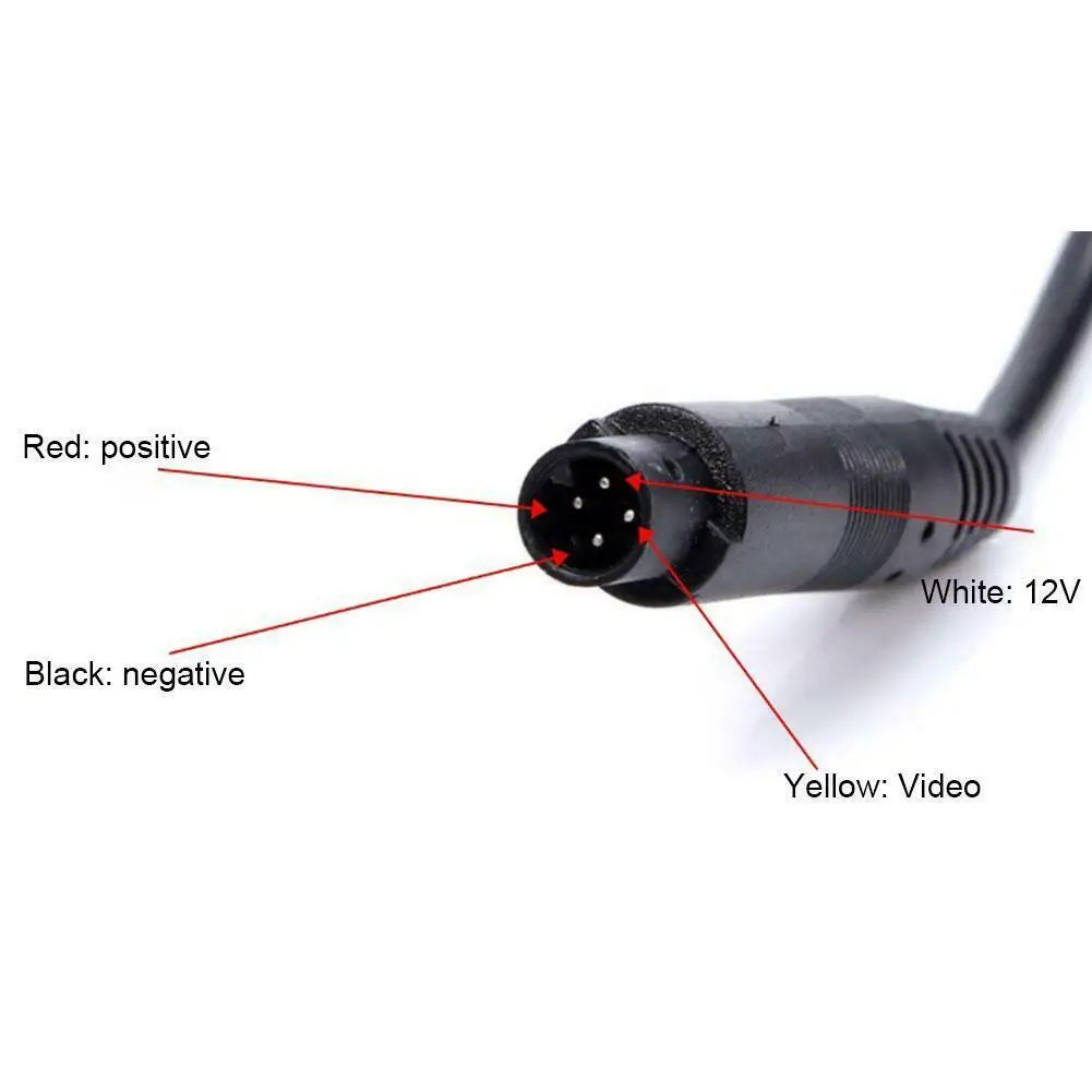 1 pz Mini 4 pin femmina a RCA + DC maschio alimentazione video per registratore di streaming immagine inversa telecamera posteriore cavo di collegamento 50 cm 13 1 pz Mini 4 pin femmina a RCA + DC maschio alimentazione video per registratore di streaming immagine inversa telecamera posteriore cavo di collegamento 50 cm 13