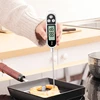 Household kitchen stainless steel probe food thermometer, LED digital display milk beverage barbecue thermometer 3
