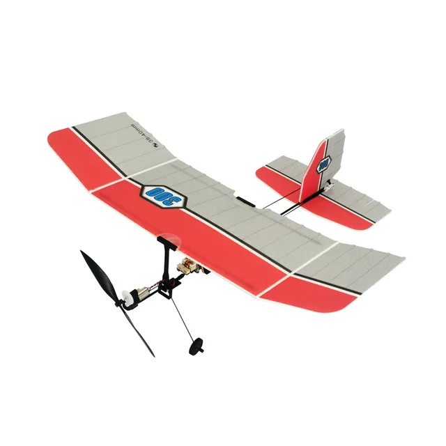 TY Model 300 RC 3CH Micro Indoor Slow Flying Airplane Glider KIT Version With Gearbox Radio Control DIY Hobby Aircraft 3