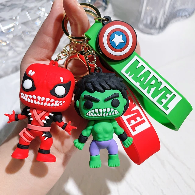 Cartoon Venom Captain America Hulk Thanos Silikon Anhänger