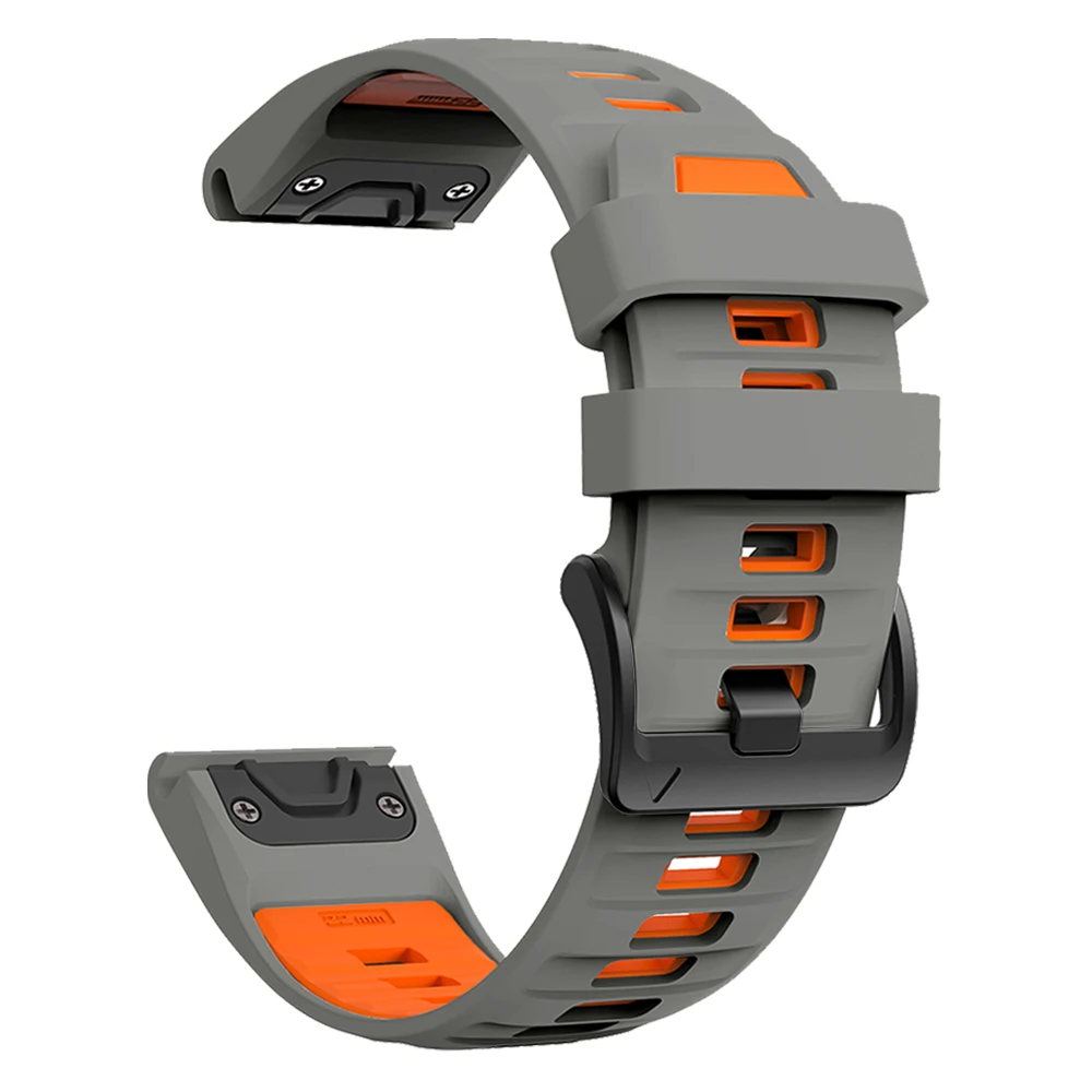 ZoRoll 20 mm QuickFit Cinturino per Garmin Fenix 8 43mm/Fenix 7S Pro Solar/ 7S/6S/6S Pro/5S/5S Plus, Sport Loop Cinturini in Nylon con Design Ondulato per Garmin Descent Mk3S/Mk2S - Vino Rosso