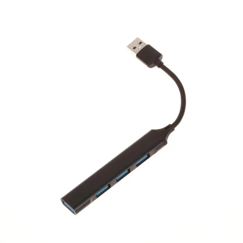 【C】1 шт. USB 3.0 хаб, 4-портовий USB-концентратор, високошвидкісний розгалужувач типу C, 5 Гбіт/с, багатопортовий хаб, 4 порти USB 3.0 2.0, аксесуари для ПК