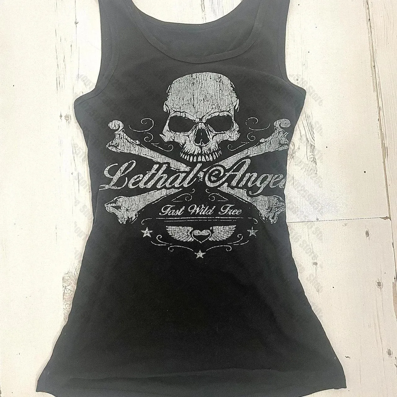 Gothic Tops Y2k Top for Women Gothic Clothing Women's Tanks & Camis Cute Tops with Suspenders Shoujo Girl Aesthetic Summer Vest 1