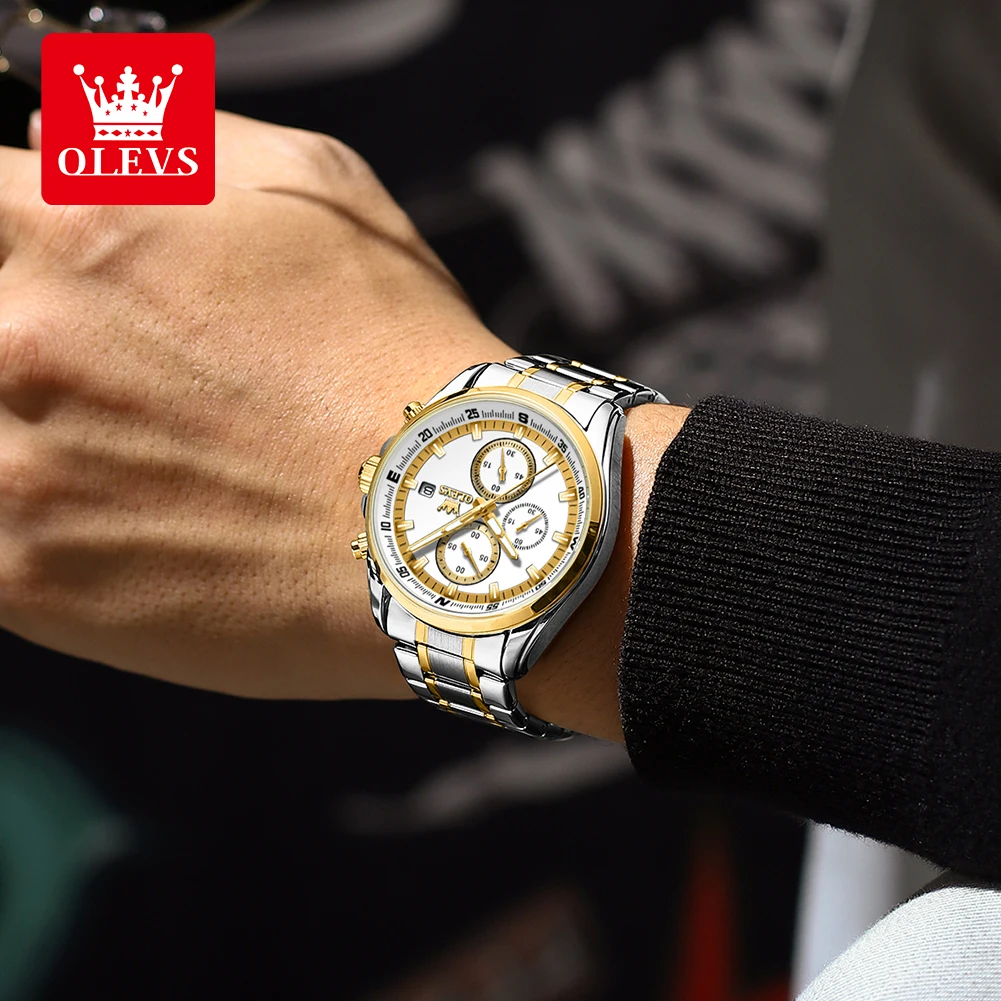 OLEVS TY713 ساعات رجالية حصرية من أفضل العلامات ال...