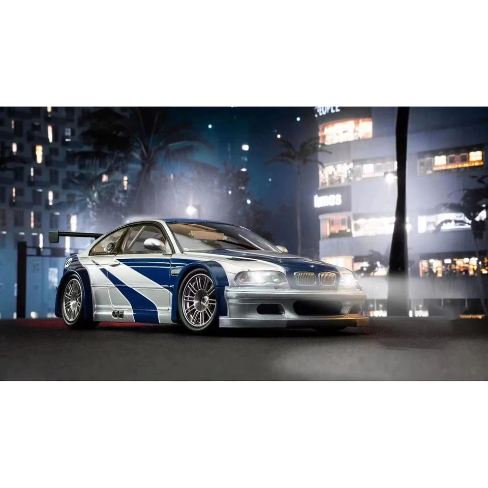 BMW M3 GTR E46 Speed Game ​​Gift Box 1:18 Scale ​​Famous