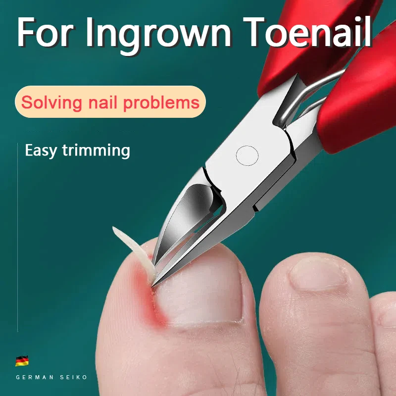 Thick Nail Clippers Ingrown Toenail Nipper Pedicure Cutter Nails