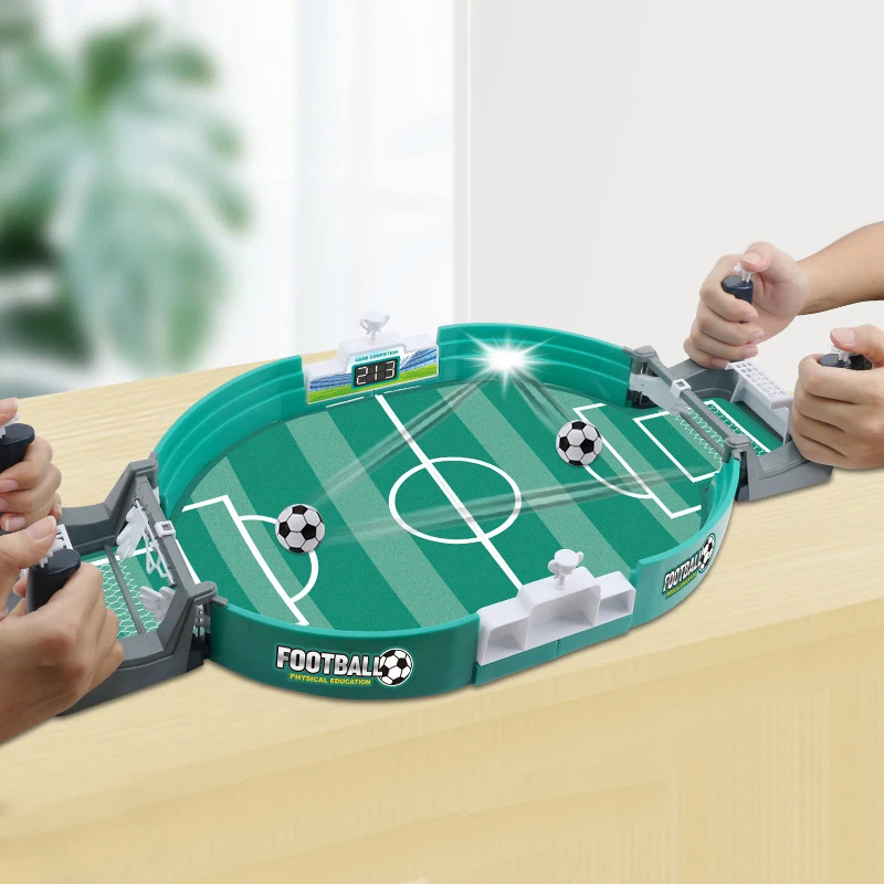 TableFootballGameBoardMatchToysForKidsSoccerDesktopParent