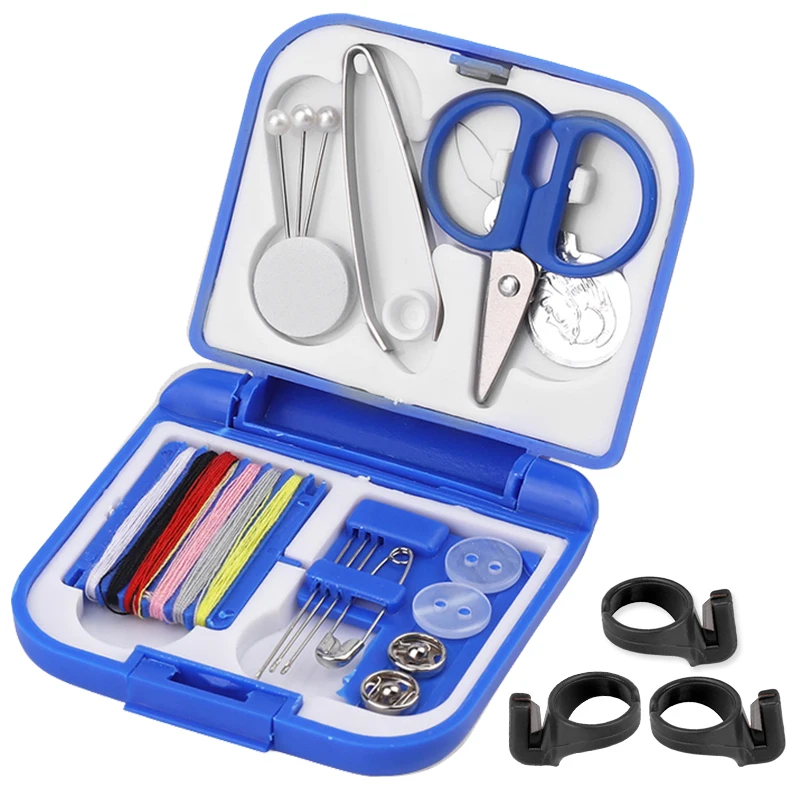 KAOBUYSewingKitDIYPortableTravelMiniSewingKitScissorThimble