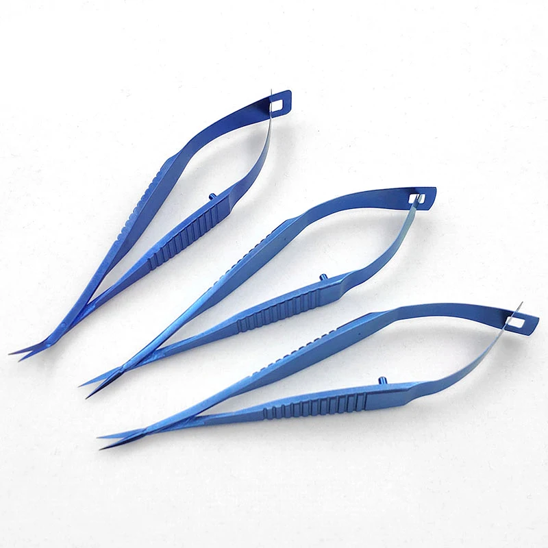 8.5cm Venus scissors Ophthalmic micro scissors tainless steel/Titanium