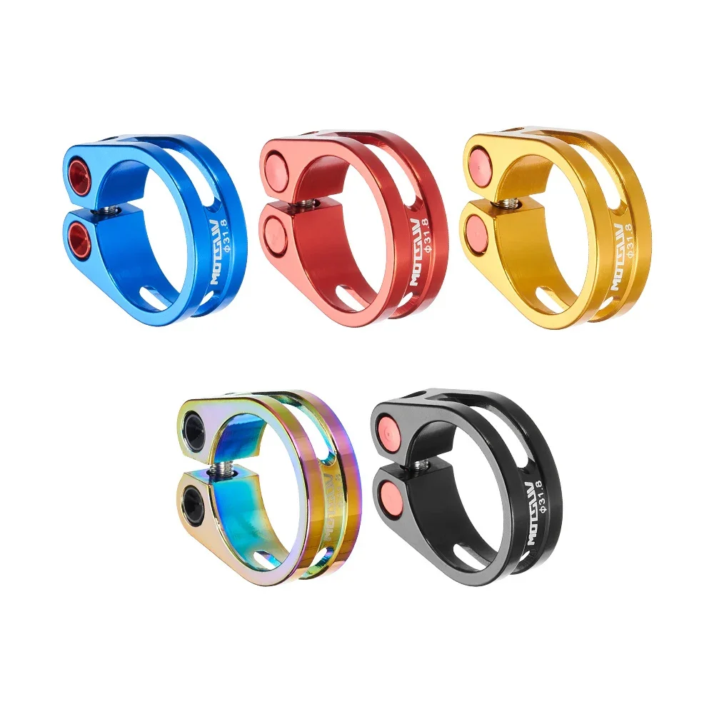 Description Picture 4 of itemMOTSUV Bicycle Seatpost Clamp MTB Seat Tube Clip Bike Saddle Parts Hollow Seat Tube Lock 31.8mm 34.9mm aluminum alloy part Set