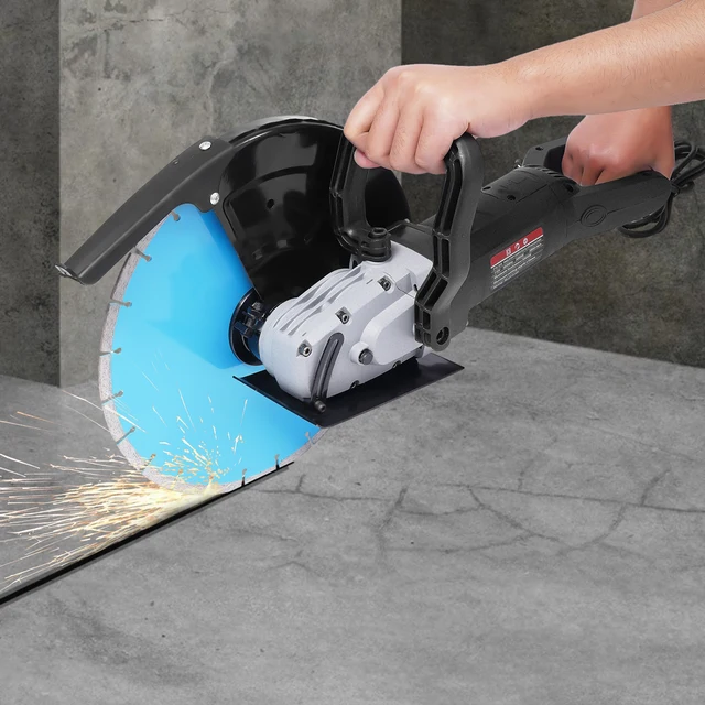 Motosega Per Calcestruzzo Professionale 5800W - Taglio Cemento Armato, Legno E Metallo Con Lama Diamantata - Foto 4