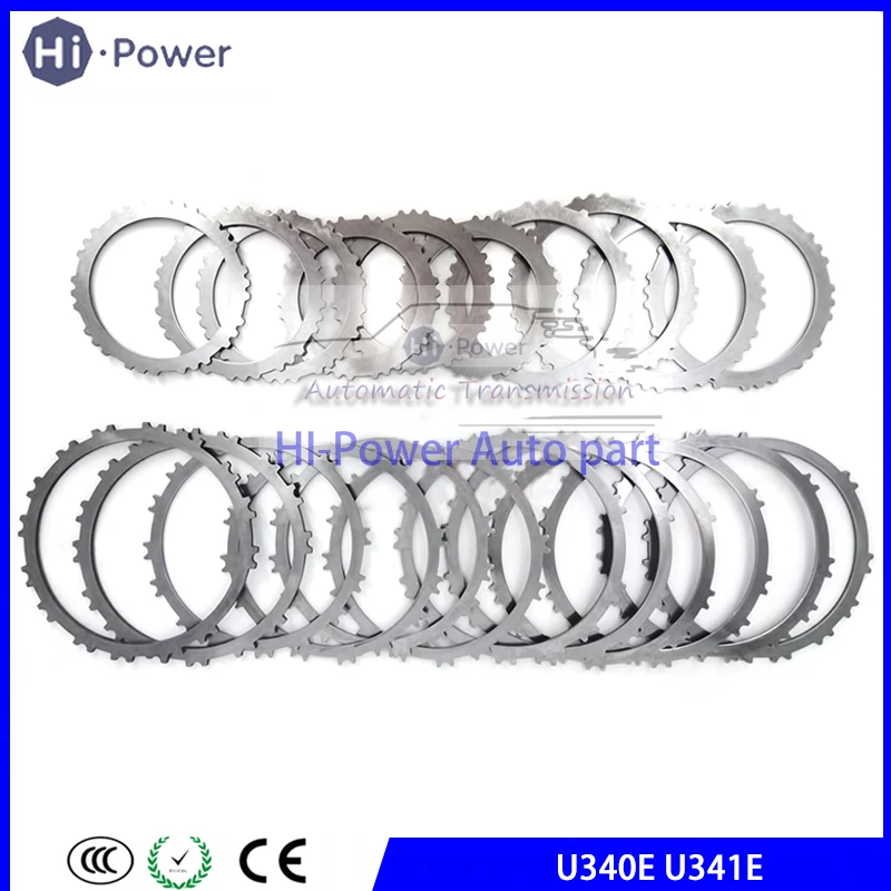 Placas de embrague de transmisión automática U340E U341E, Kit de acero apto para TOYOTA COROLLA, de coche, de caja de cambios| | - AliExpress