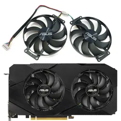 NEW 1LOT FDC10H12S9-C T129215SU GTX 1660、RTX 2060 GPU Fan,For ASUS RTX 2060 2070、GTX 1660 1660TI DUAL EVO Video Card Cooling Fan
