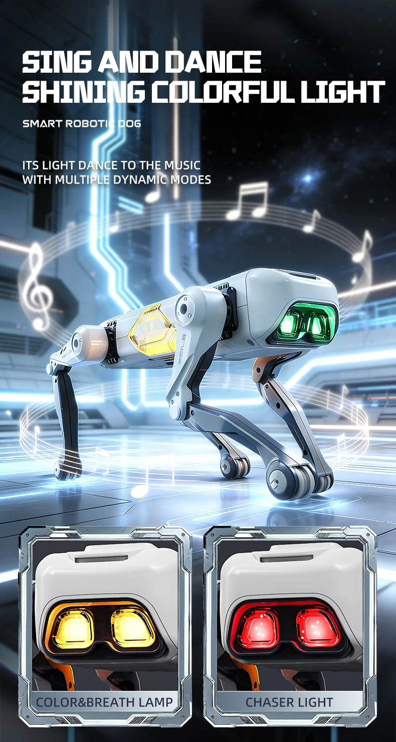 Intelligente robothond met spraakbesturing en programmering_voghion.com