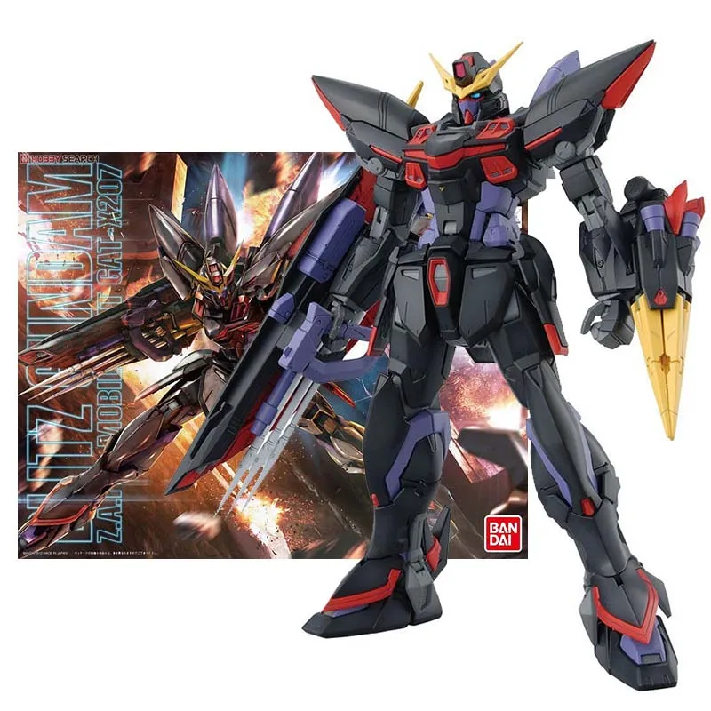 

Bandai Figure Gundam Model Kit Anime MG 1/100 GAT-X207 Blitz Mobile Suit Gunpla Action Figure Toys For Boys Children's Gifts