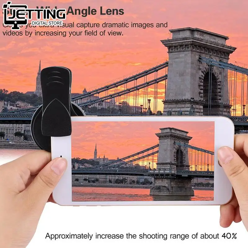 Phone Lens Kit 37MM 49UV 0.45x Super Wide Angle & 12.5x Super Macro Lens HD Camera Lentes For IPhone 6S 7/Xiaomi More Cellphone