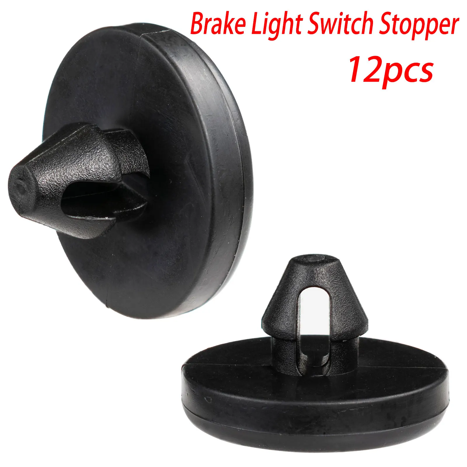 12pcs Cushion Brake Pedal Stop Pads Car Brake Light Switch Stopper Brake Switch Pad Automotive Clutch Pedal Stopper 90541-06036 2
