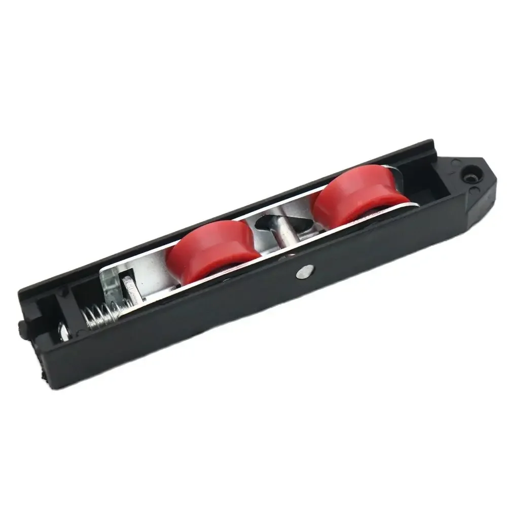 Thermal Break Aluminium Twin Rollers Heavy Duty Dual Rollers for Thermal Break Aluminum Sliding Windows 100kg Load Capacity Sliding Door Rollers Window Pulley