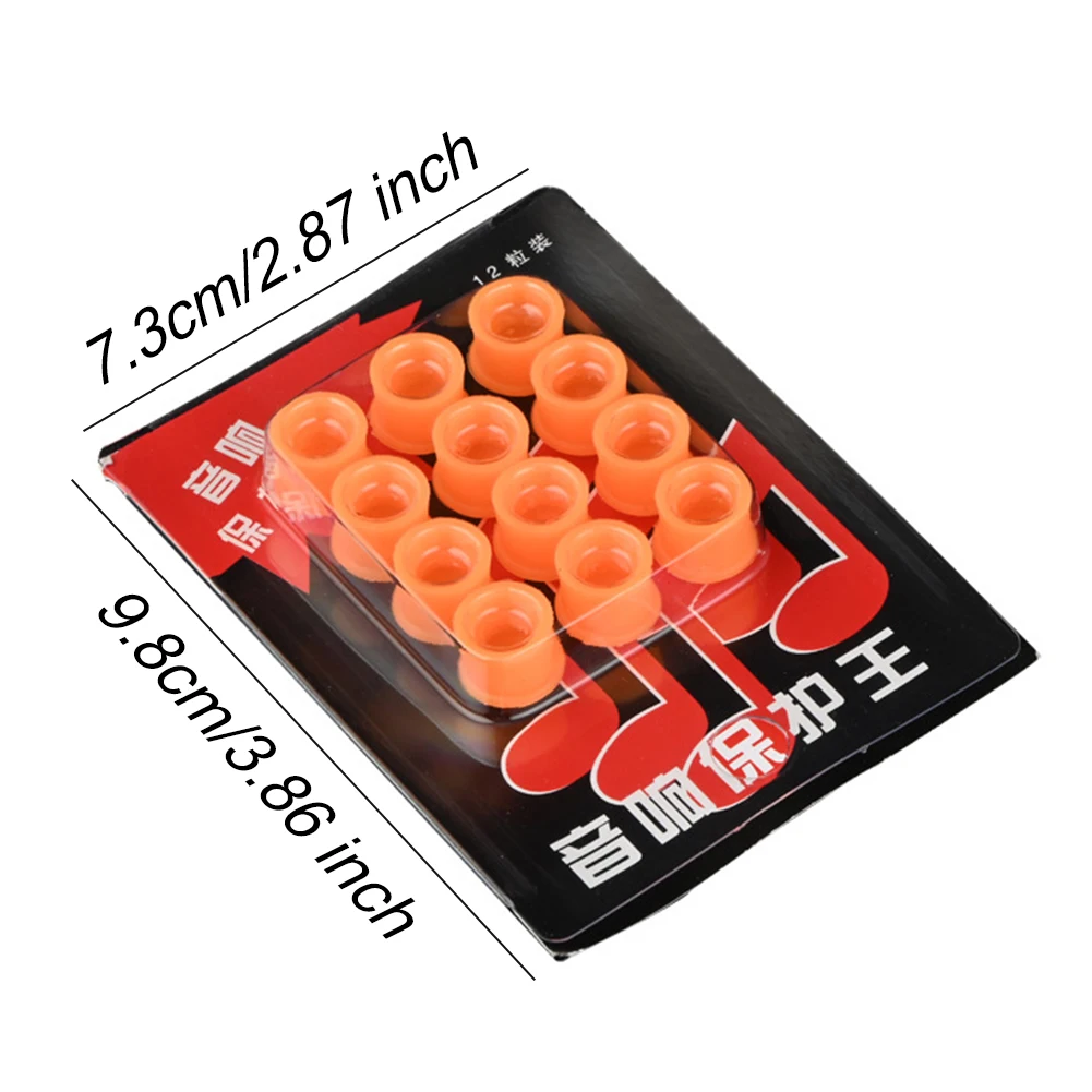 12 Pcs Dust Proof Cover Plastic RCA Connector RCA Female Jack Cover Dust Plug for DVD Amplifier AV RV Receiver