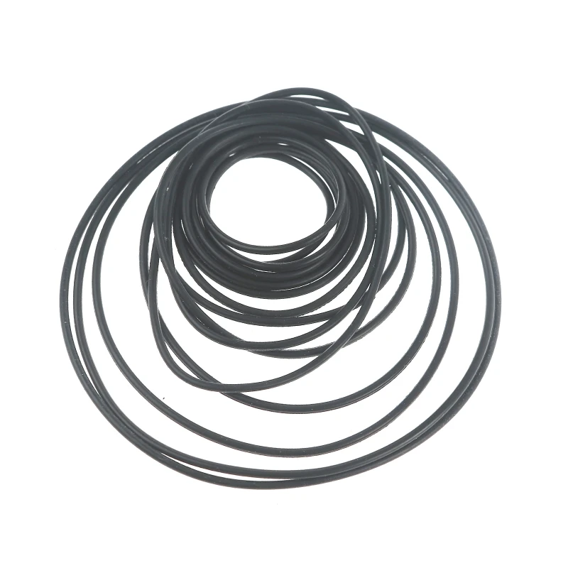 Rubber Belt Wear Resistant 3mm Round Rubber Belt Replace Durable 2pcs/Set Repair Belt for Cassette Tape Recorder Machine DVD Drive