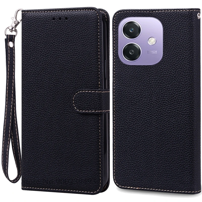 Leather Flip Wallet Phone Case - Elegant Protective Cover, Stylish Coque s Shell