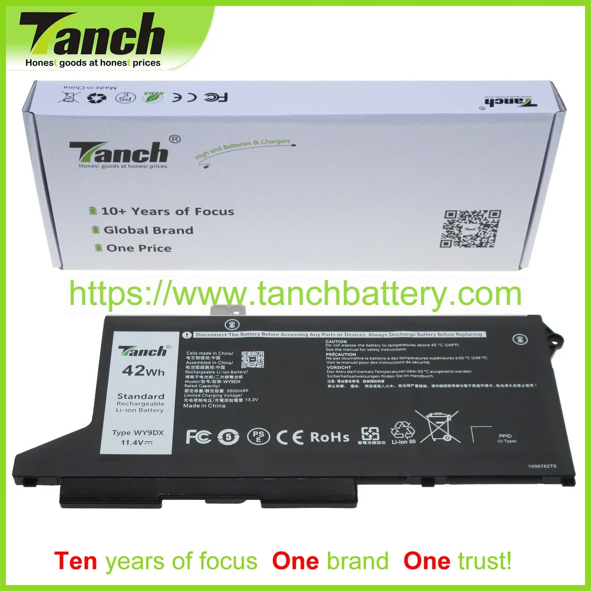 Batería Para Portátil Clevo, System76, TUXEDO - 11.4V 3100mAh 36Wh - Compatible Con Modelos N130WU, N130BU, Galago Pro