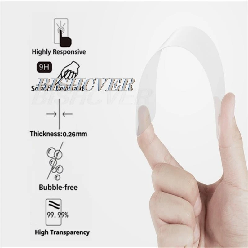 Premium 9H Tempered Glass Screen Protector - High-Definition Protective Film Cover