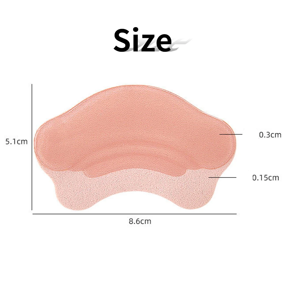 1Pair Heel Stickers Heel Protectors Sneaker Shrinking Size Insole Anti-wear Feet Shoe Pads Adjust Size High Cushion Inserts shoe insoles,heel patch insole,heel protector,shoe repair patches,heel protector pads,shoe repair patch,heel insoles,shoe repair stickers,heel cushion protector,heel protector patches