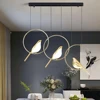Remote Modern Magpie Bird LED Wall Lamp Parlor Bar Bedside Hanging Pendant Light Fixture Rotatable Bedroom Foyer Sconce 2