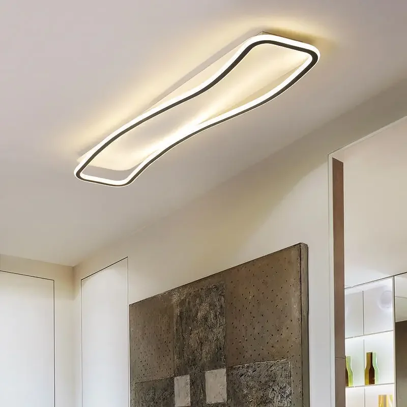 Modern LED Aisle Ceiling Light For Crridor Living Dining Room Bedroom Ceiling Chandelier Home Decoration Lighting Fixture Lustre
