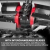 Multifunctional Lawn Mower Grass Trimmer Accessory with Interchangeable Blades Soil Loosening/Trenching/Weeding Wheel 2