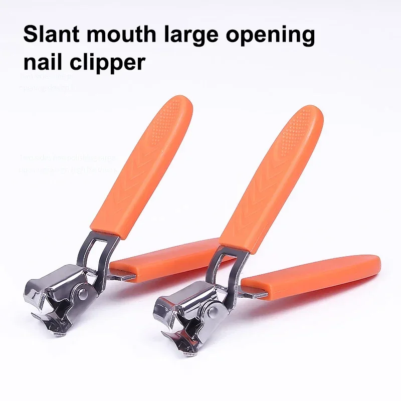 Clippers For Thick Nail Clipper Slanted Blade Nail Cutter Ingrown Toenails Stainless Steel Nail Remover Nail Fingernail Trimmer