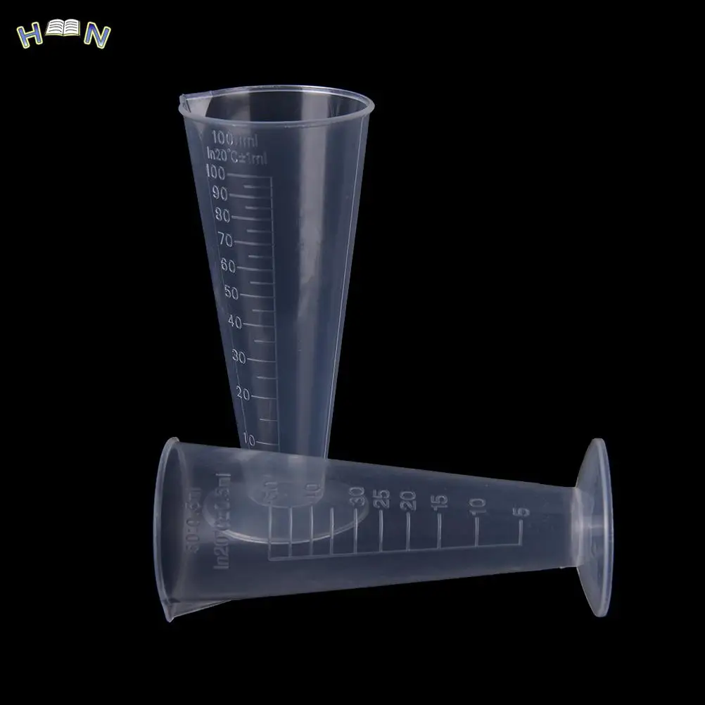 100 ml Plastic Measuring Cup Jug Pour Spout Surface Kitchen/laboratory tools school accessories 1pc