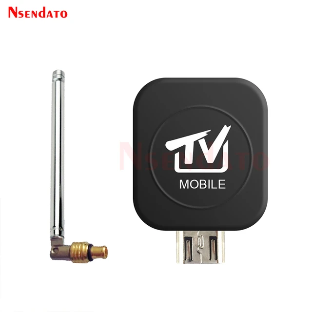 Mini Micro USB DVB DVB-T Digital Mobile TV Tuner Receiver Stick Dongle With  Digital Antenna