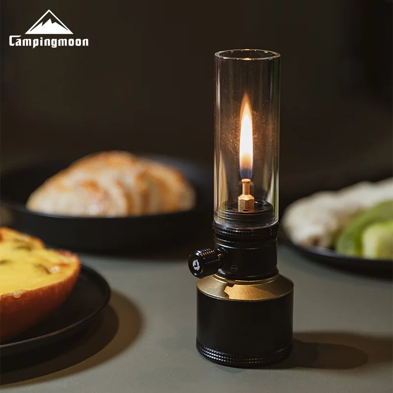 キャンプムーン大気キャンドルライトセット インフレータブルアルミニウムを装備 屋外キャンプ バーベキュー CAMPINGMOON 雰囲気キャンドルライトセット インフレータブルアルミ缶