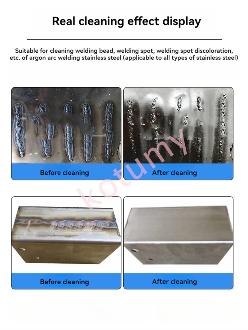 1000W 220V Electrolytic Polishing Machine Stainless Steel Weld Bead Processor Argon Arc Welding Spot Weld Cleaning Machine 3