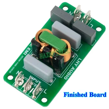 AC 220V 4A EMI Scheda filtro di alimentazione Kit fai da te AC Purificazione di rete HIFI Audio Riduzione del rumore Anti-interferenza