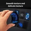 Creative Black Blue Plastic Poker PVC Waterproof Poker Card Chess and Board Game Card 5