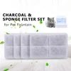 3PCS/4PCS Charcoal Water Filter and Sponge Filter set for Pet Fountain Dogs Cats Water Dispenser Pet Accessories 1
