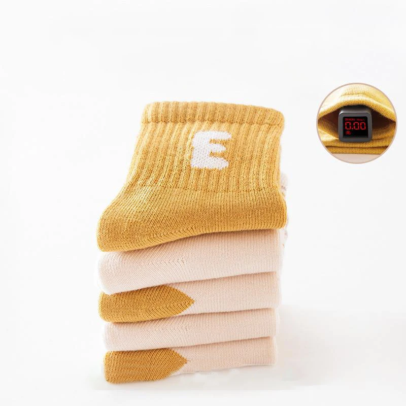 Autumn Baby Socks Toddler Cute Striped College Style