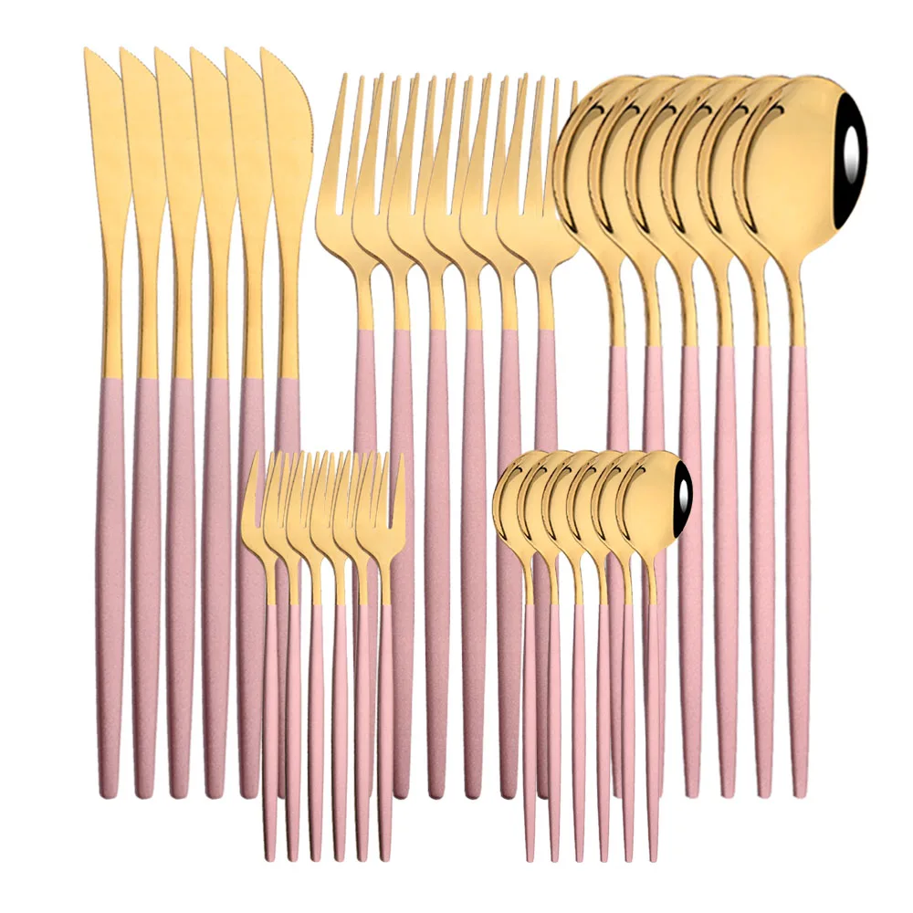 30Pcs Pink Gold