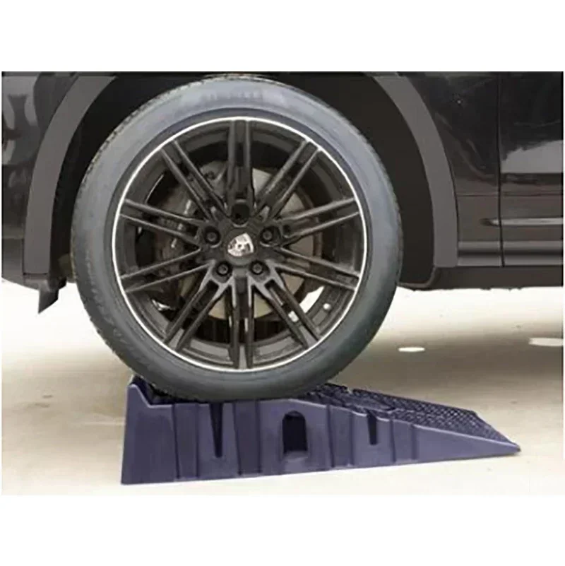 Black Heavy Car Ramps for Oil Change and Repair