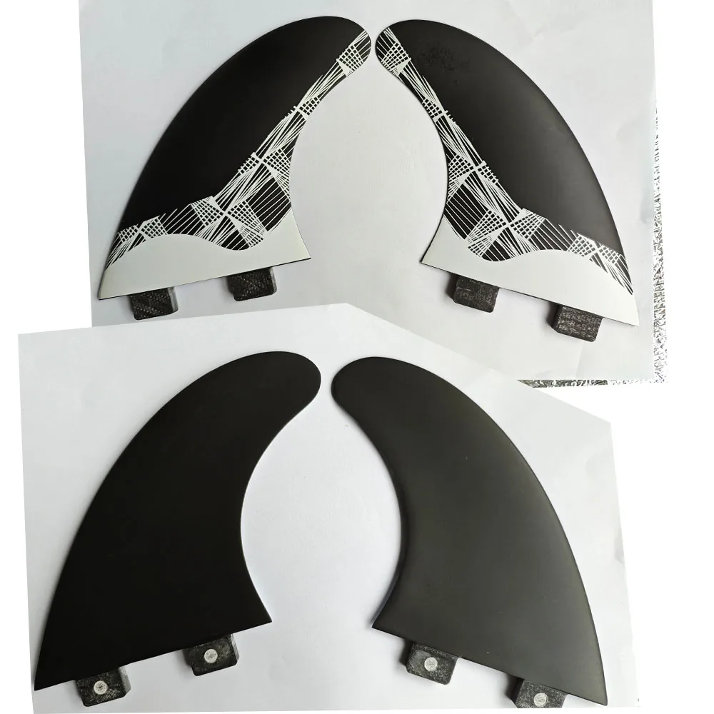 Surf Fins FCS1 G7/L Board Triple Surfboard Fins Honeycomb Fiberglass