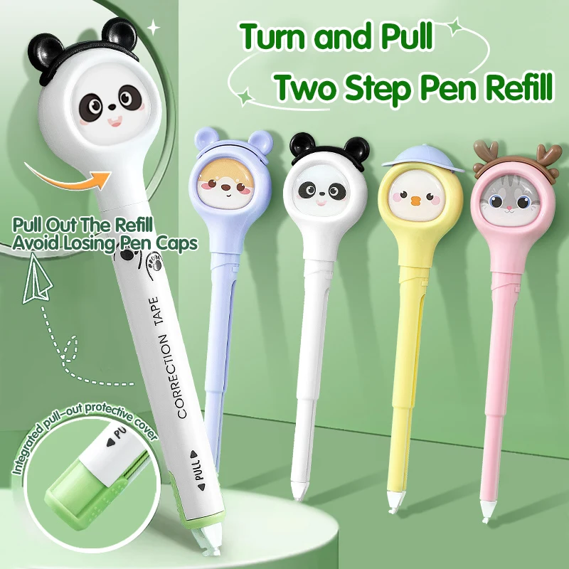 Removable Core Pen Correction Strap Portable Student Creative Correction Strap correction strap correction supplies 1PC